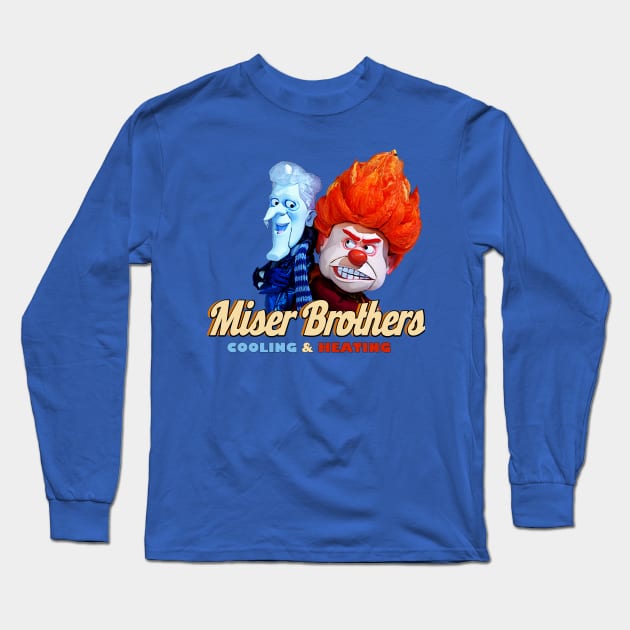 Miser Brothers Cooling & Heating Long Sleeve T-Shirt by 6ifari